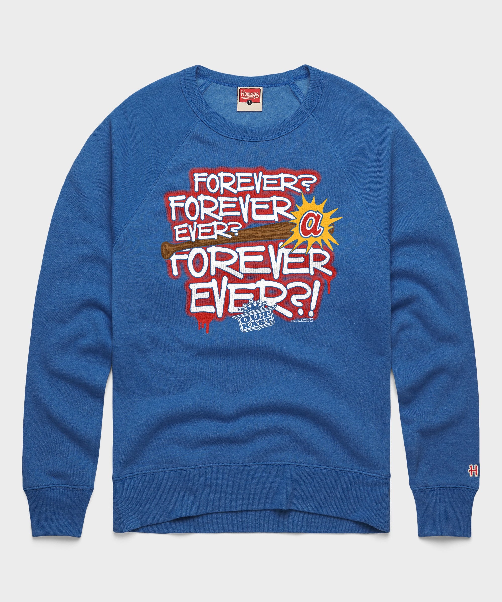 Outkast X Atlanta Braves Forever Ever?! Crewneck