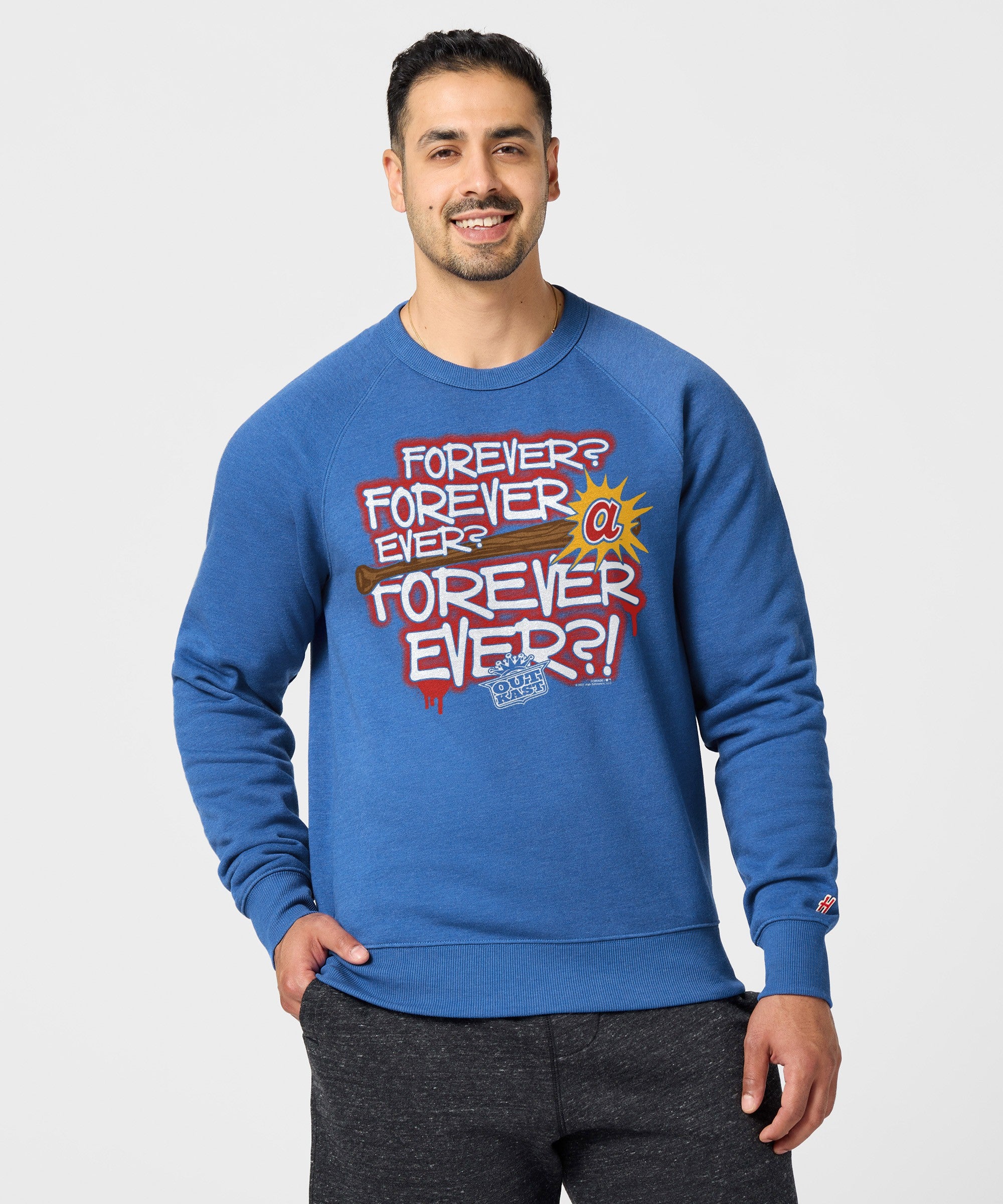 Outkast X Atlanta Braves Forever Ever?! Crewneck