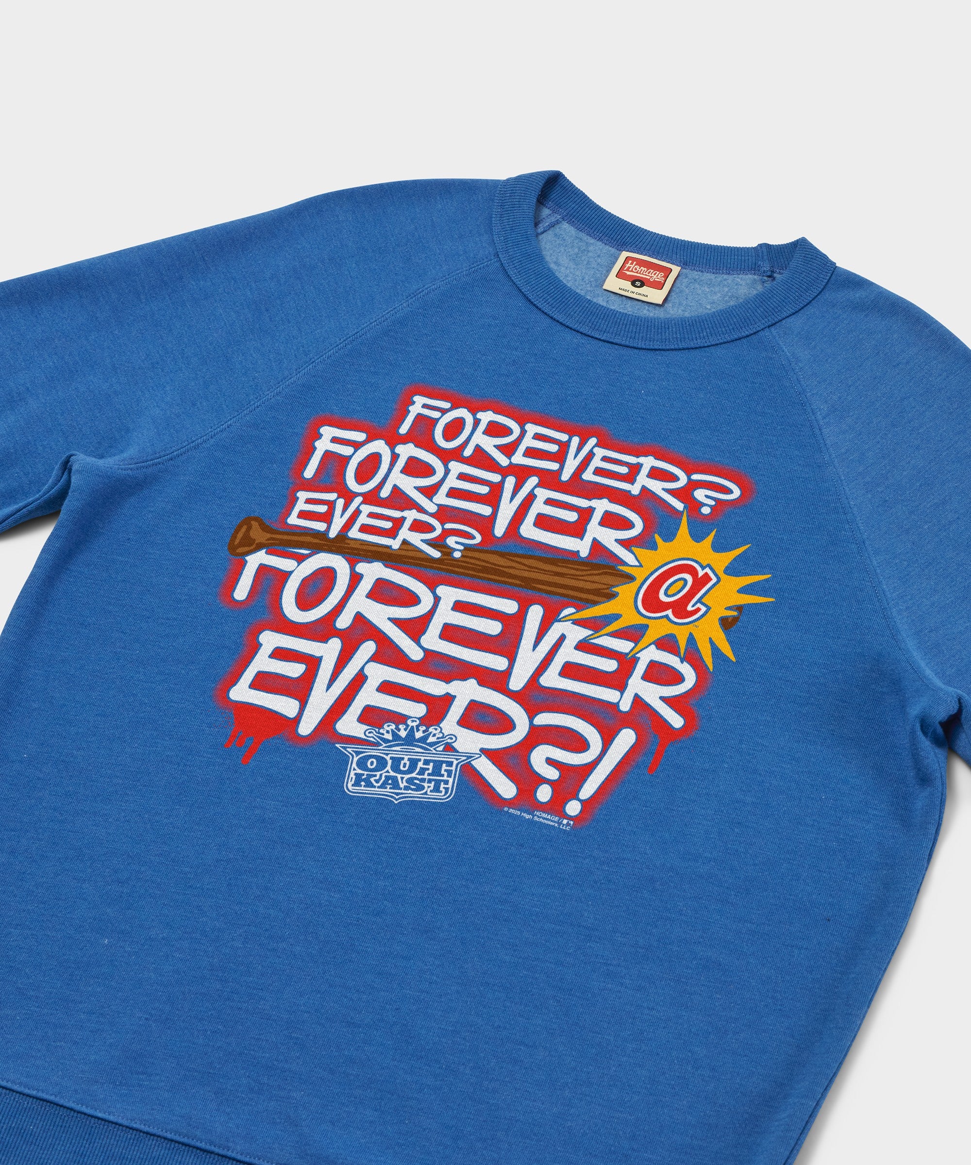 Outkast X Atlanta Braves Forever Ever?! Crewneck