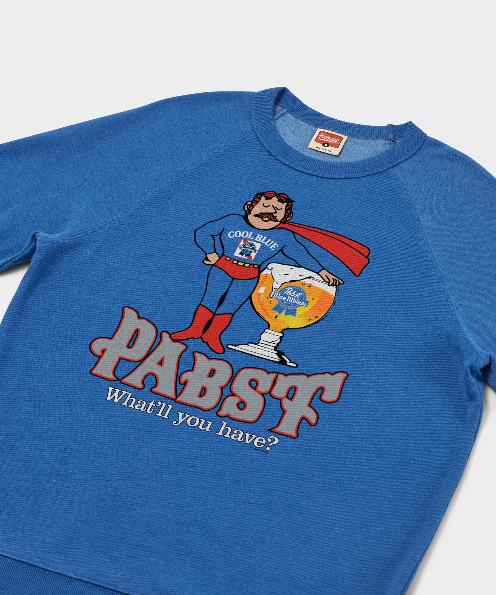 Pabst Cool Blue Crewneck