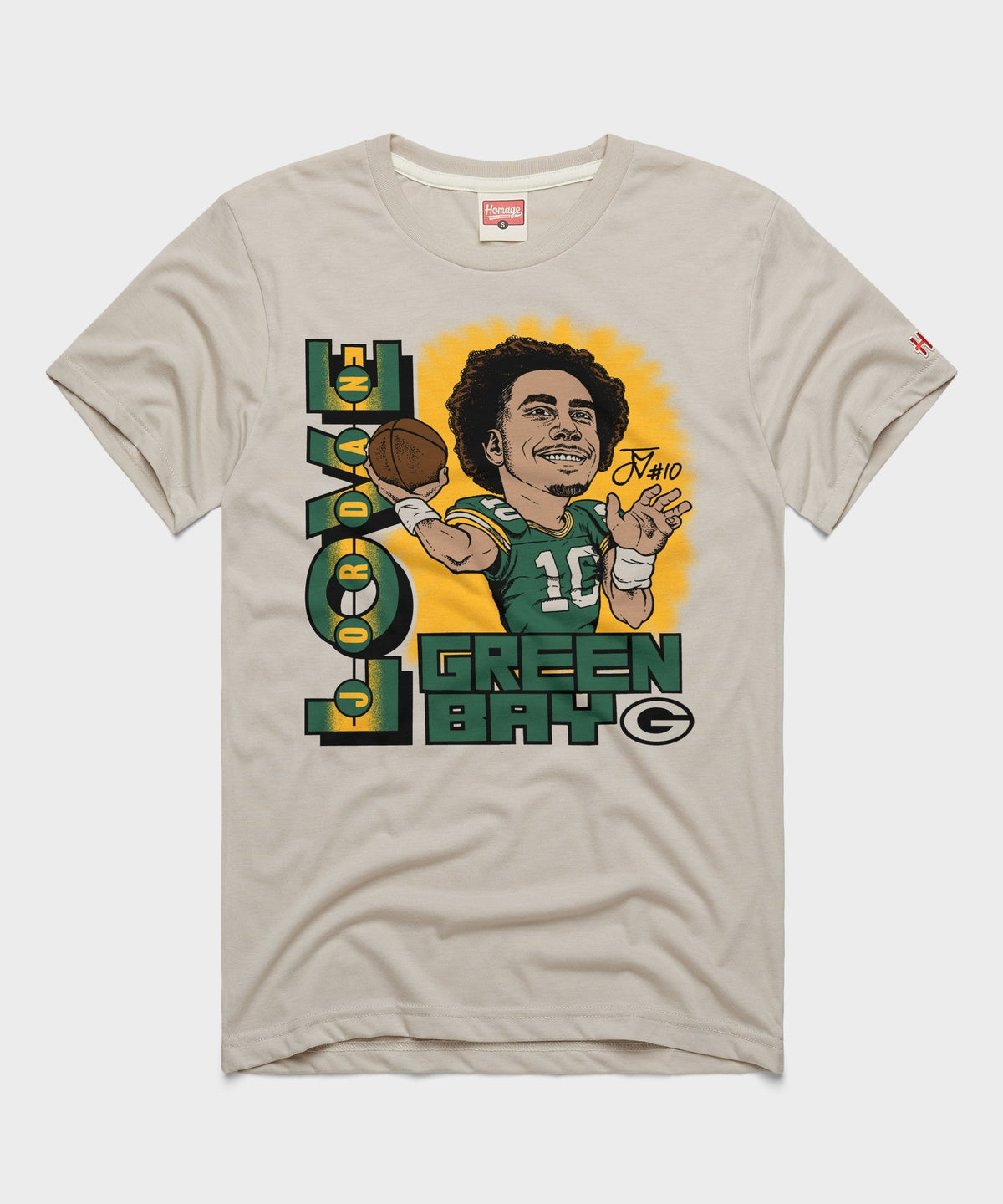 Packers Jordan Love Signature Shine