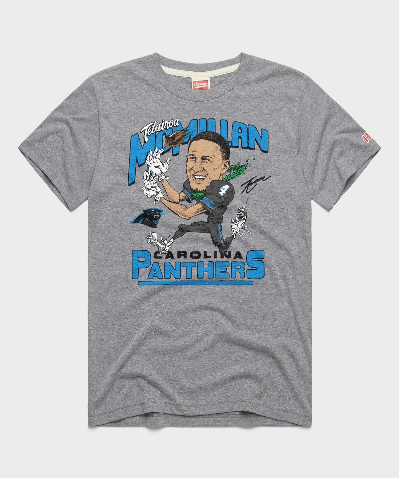 Panthers Tetairoa Mcmillan Signature