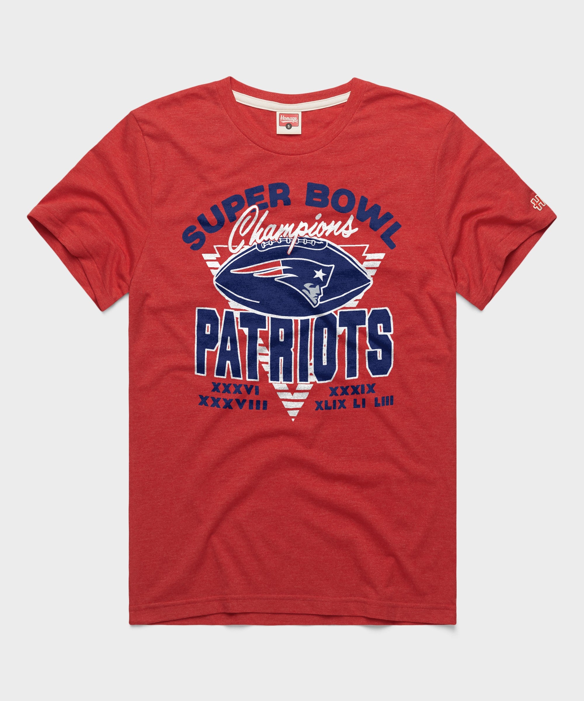 Patriots 6 Time Super Bowl Champions