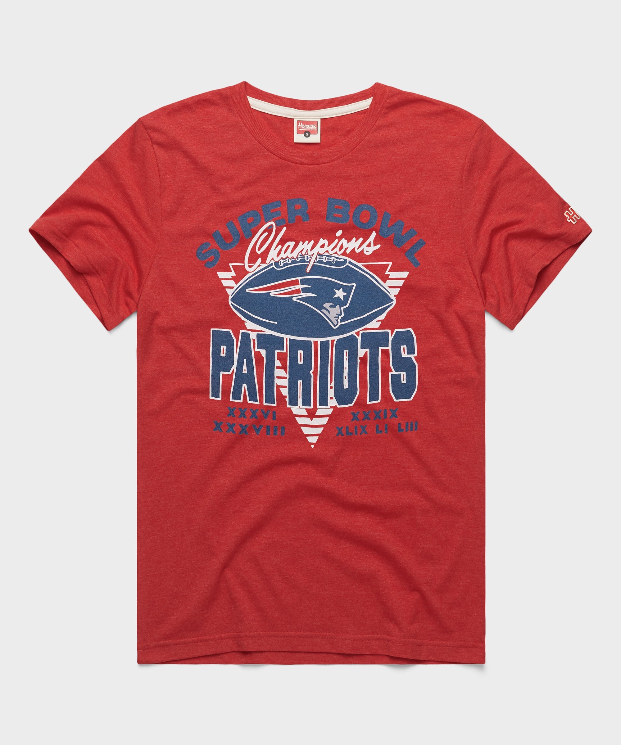 Patriots 6 Time Super Bowl Champions