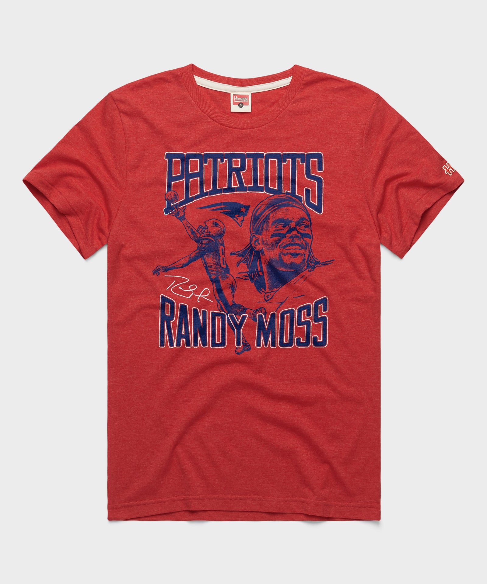 Patriots Randy Moss Signature