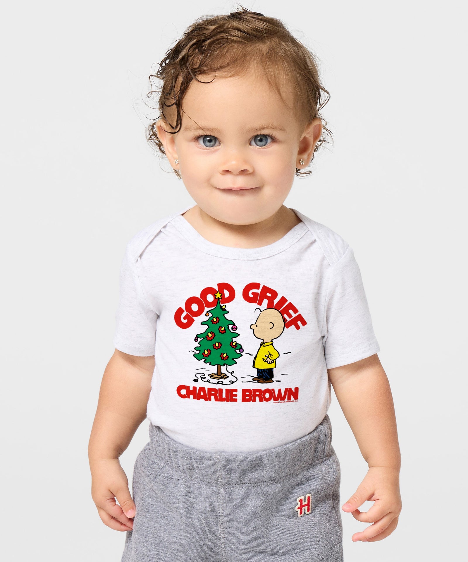 Peanuts Charlie Brown Christmas Baby One Piece