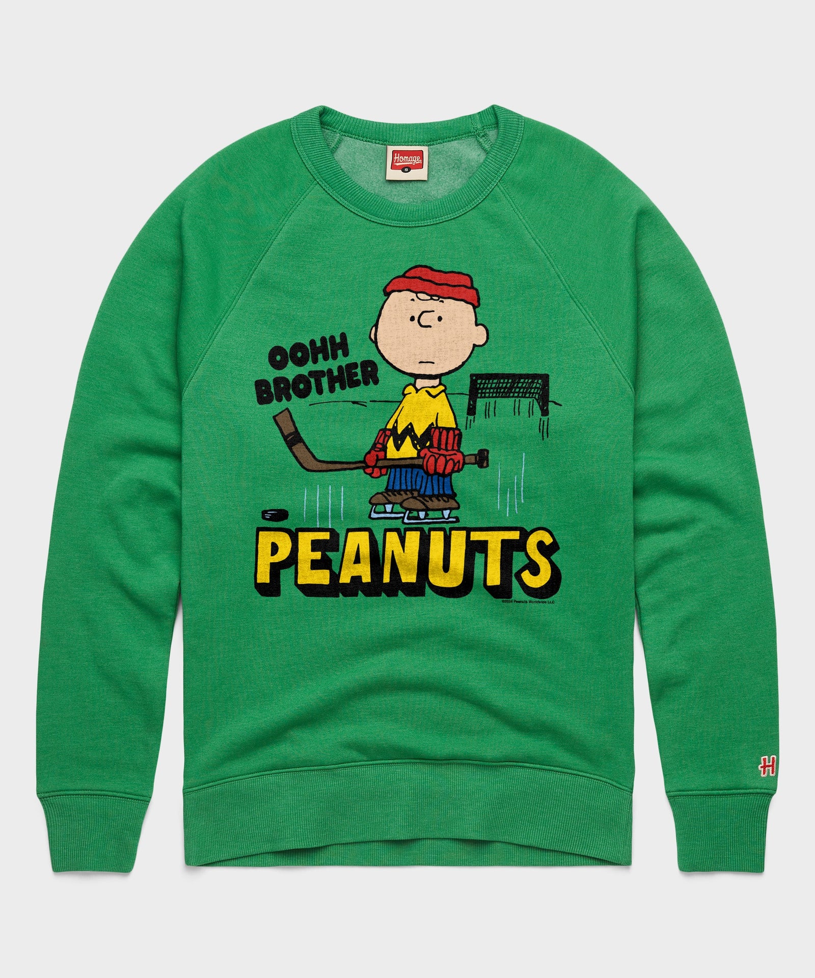 Peanuts Charlie Brown Oohh Brother Crewneck