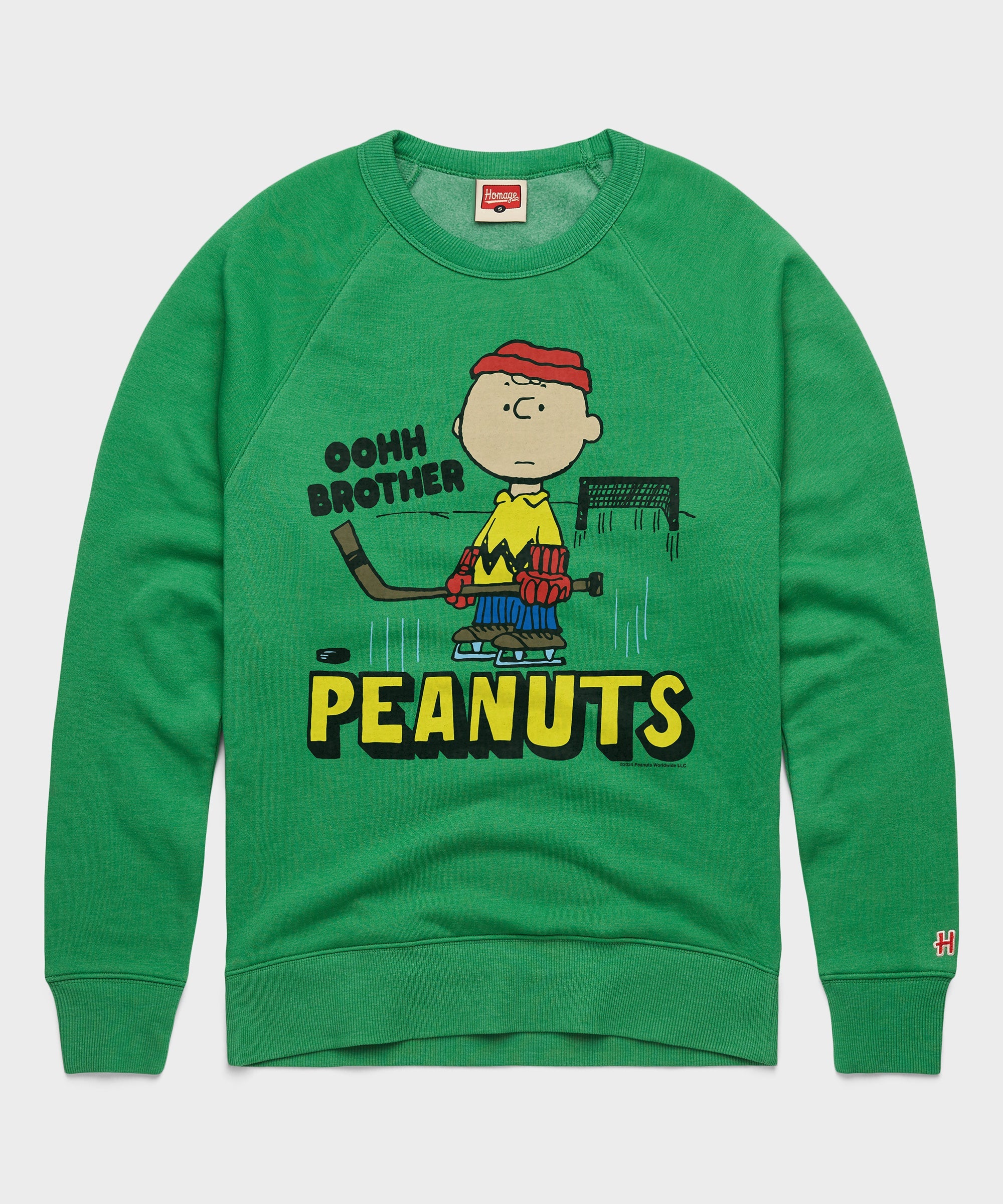 Peanuts Charlie Brown Oohh Brother Crewneck