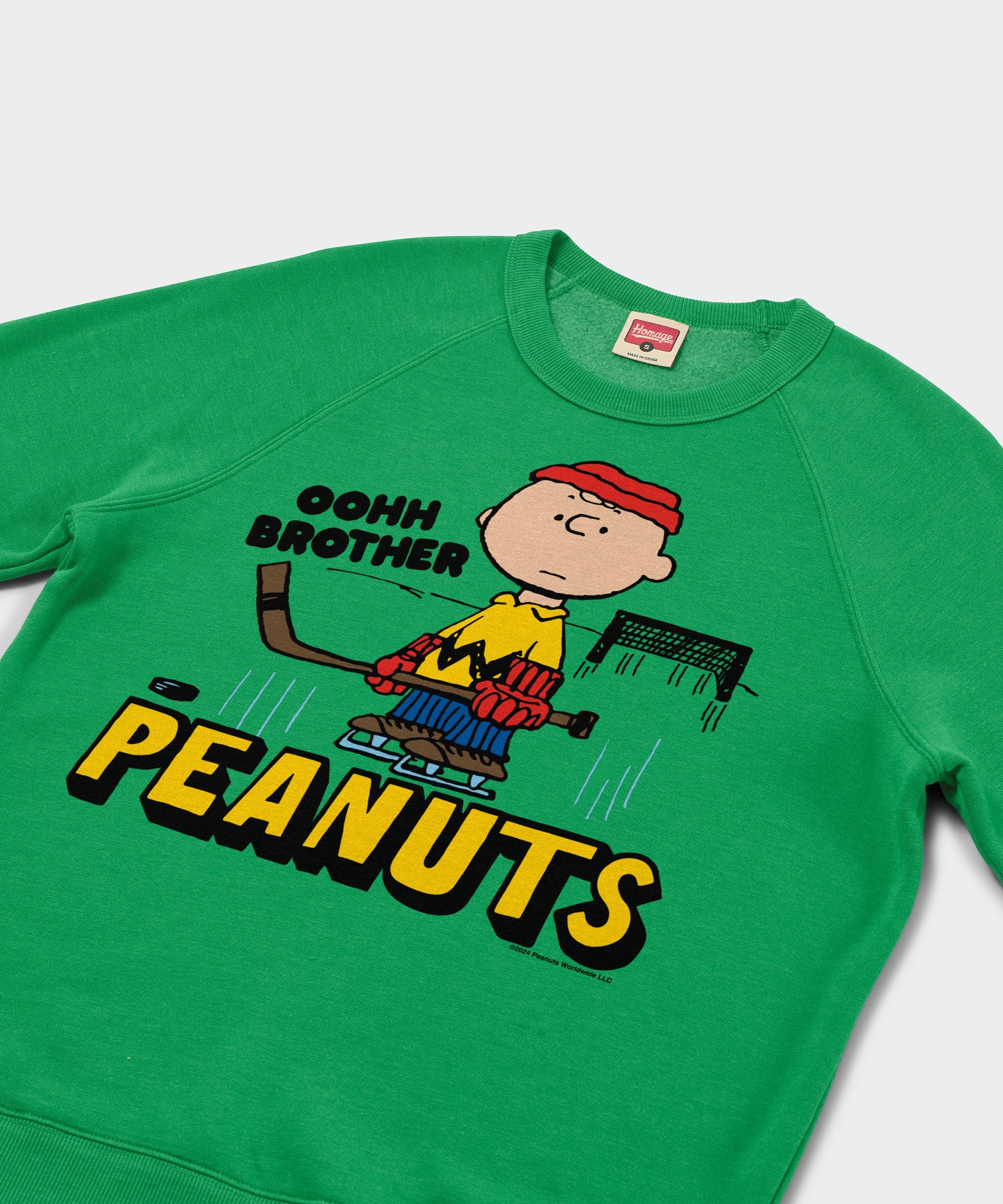 Peanuts Charlie Brown Oohh Brother Crewneck
