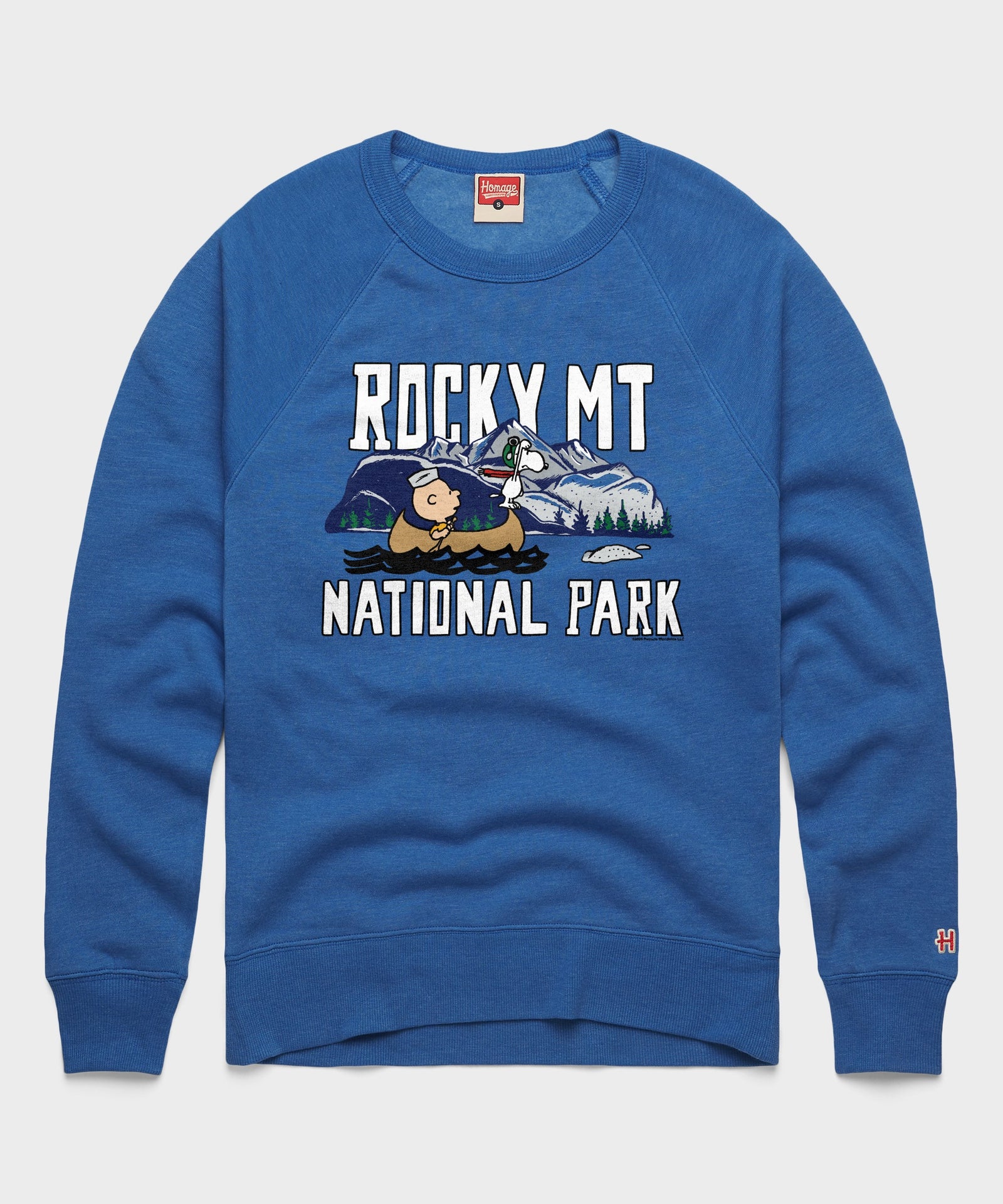 Peanuts Charlie Brown X Rocky Mountain National Park Crewneck