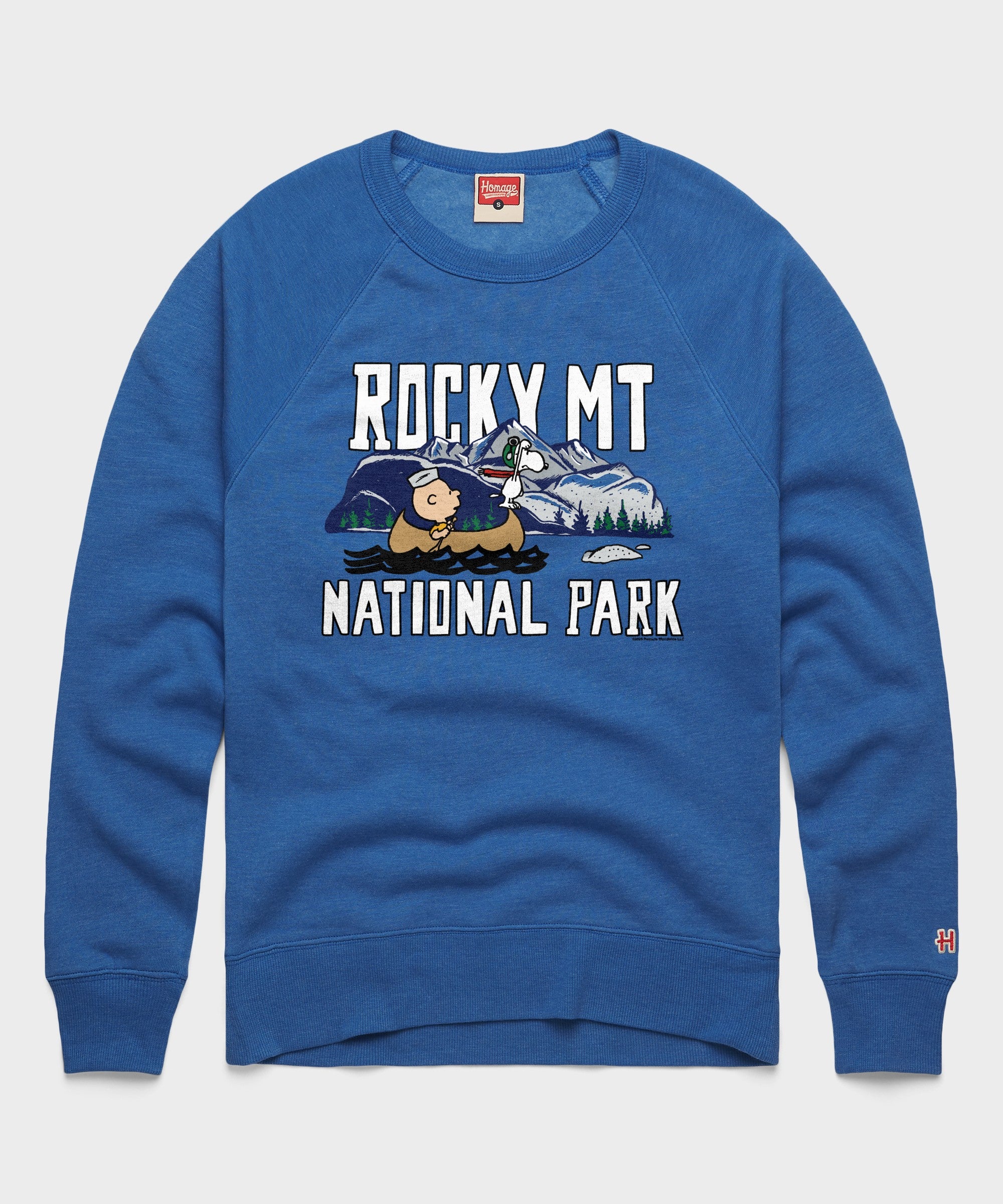Peanuts Charlie Brown X Rocky Mountain National Park Crewneck