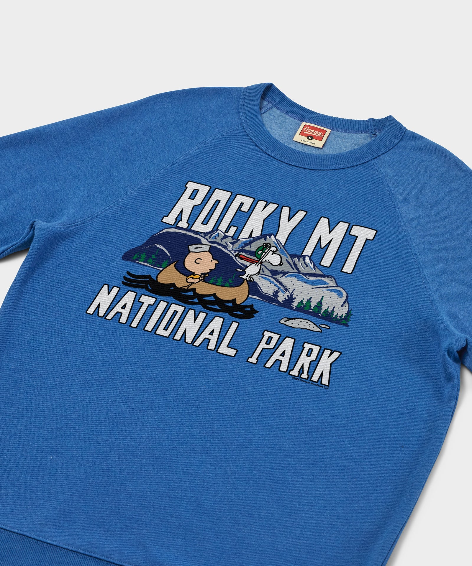 Peanuts Charlie Brown X Rocky Mountain National Park Crewneck