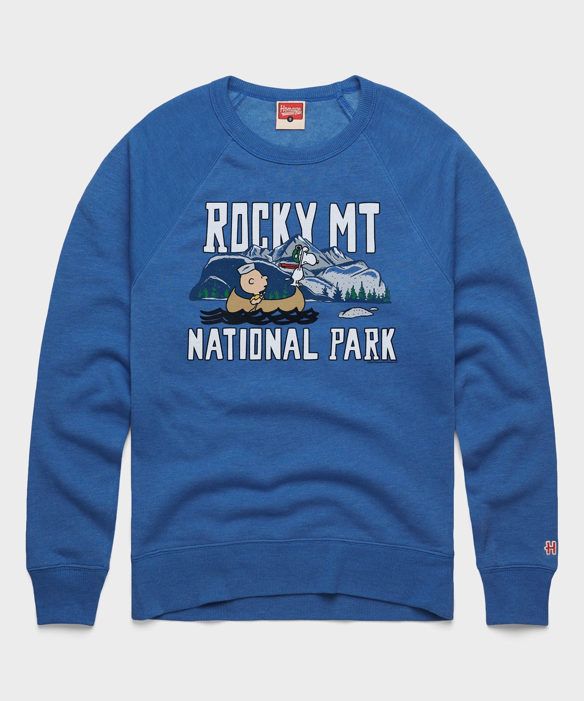 Peanuts Charlie Brown x Rocky Mountain National Park Crewneck