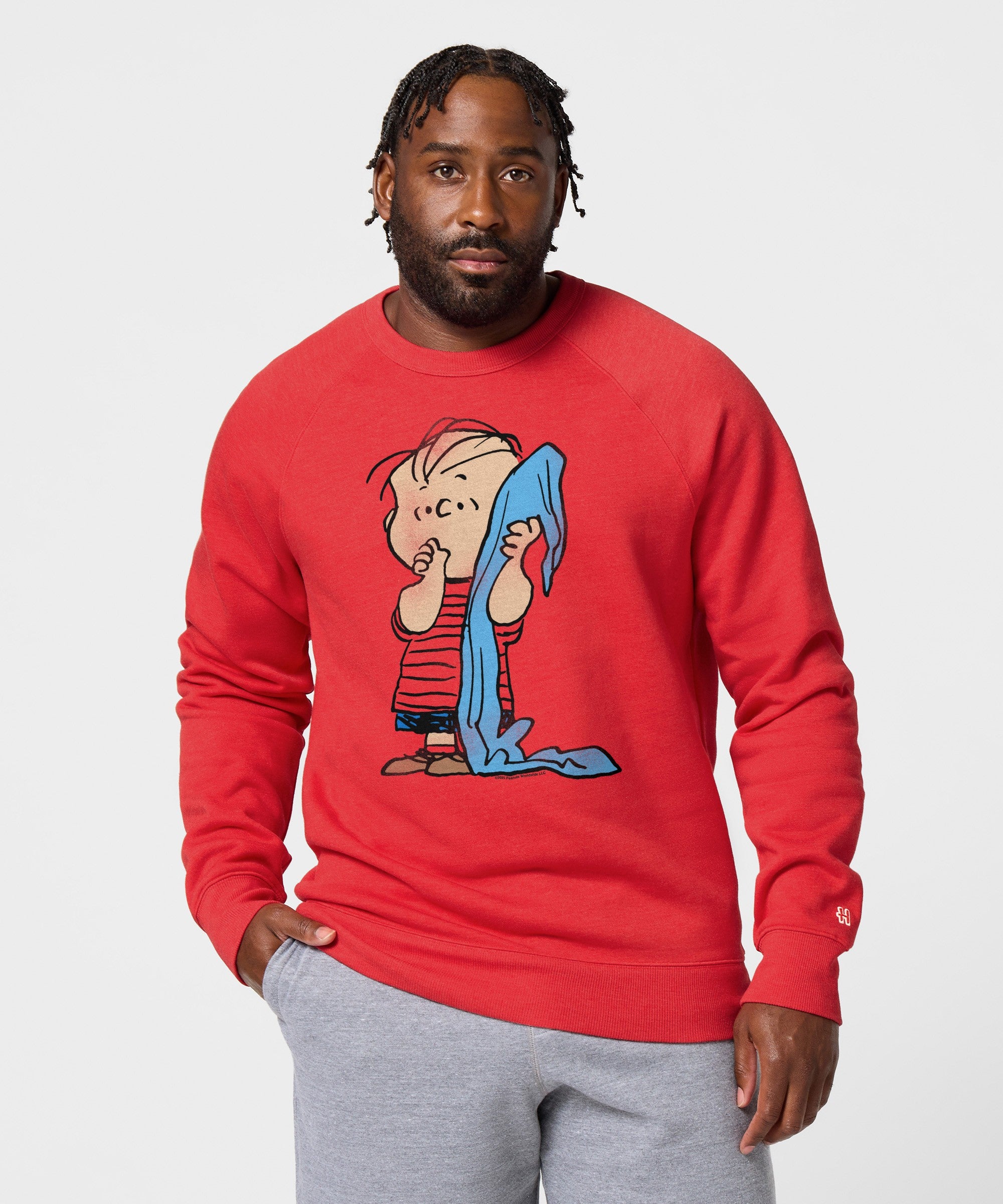 Peanuts Linus Character Crewneck