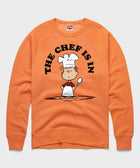 Peanuts Linus The Chef Is In Crewneck