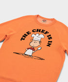 Peanuts Linus The Chef Is In Crewneck
