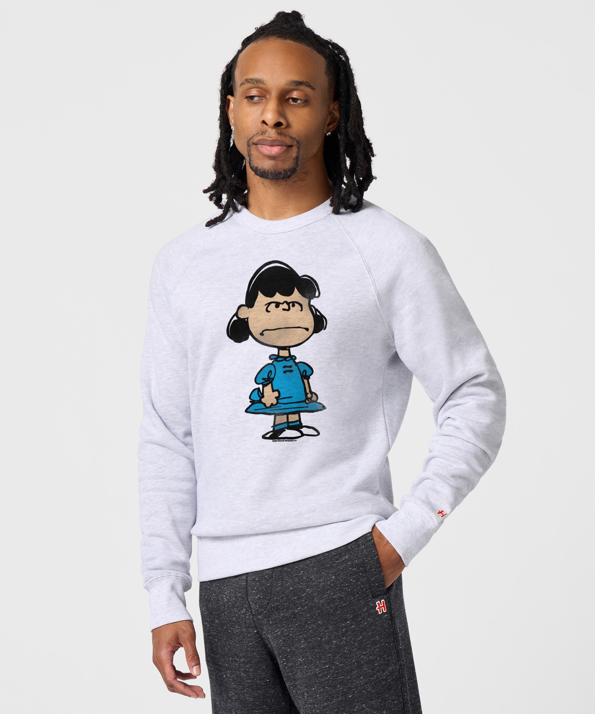 Peanuts Lucy Character Crewneck