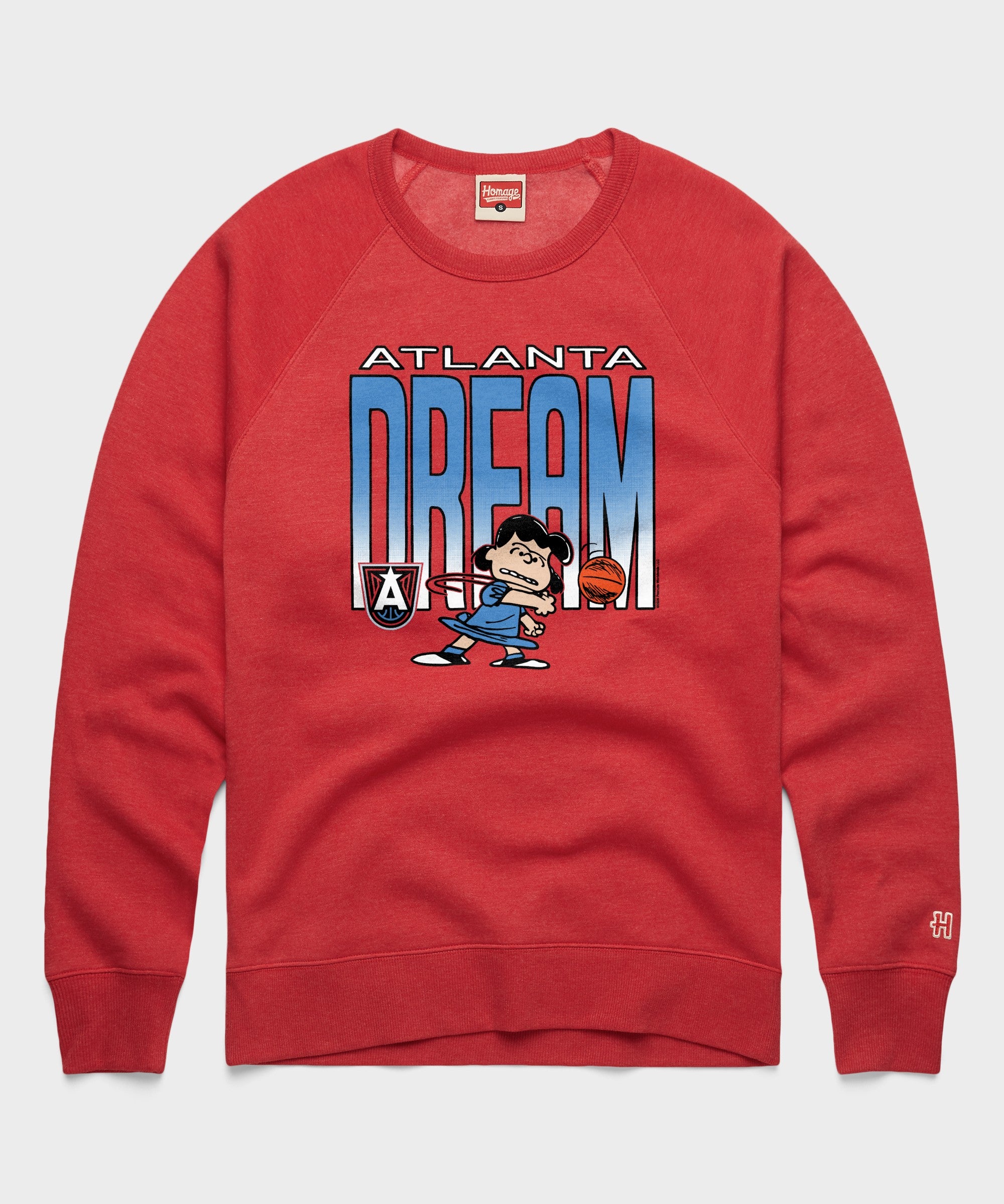Peanuts Lucy X Atlanta Dream Crewneck
