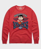 Peanuts Lucy X Washington Mystics Crewneck
