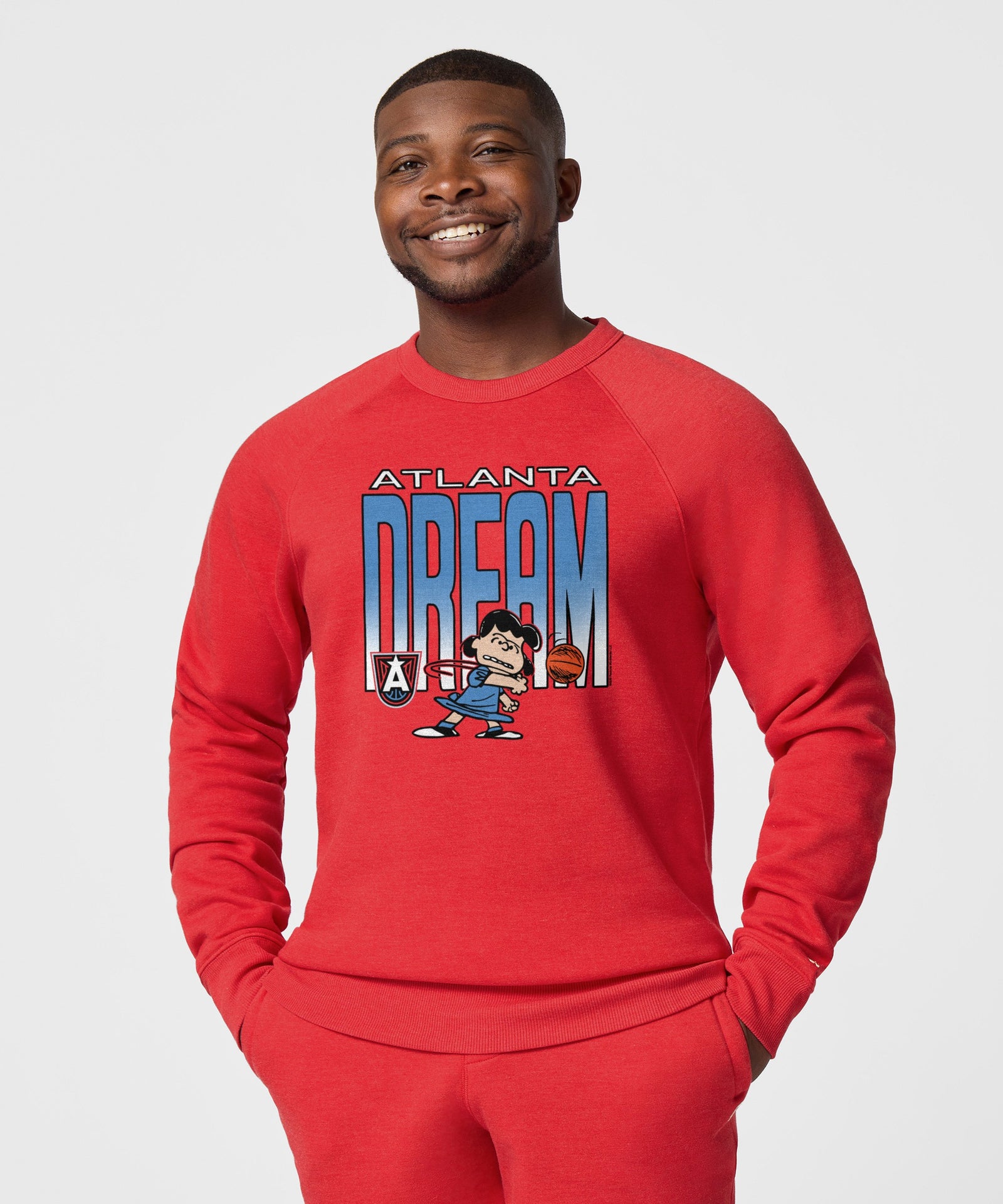 Peanuts Lucy X Atlanta Dream Crewneck