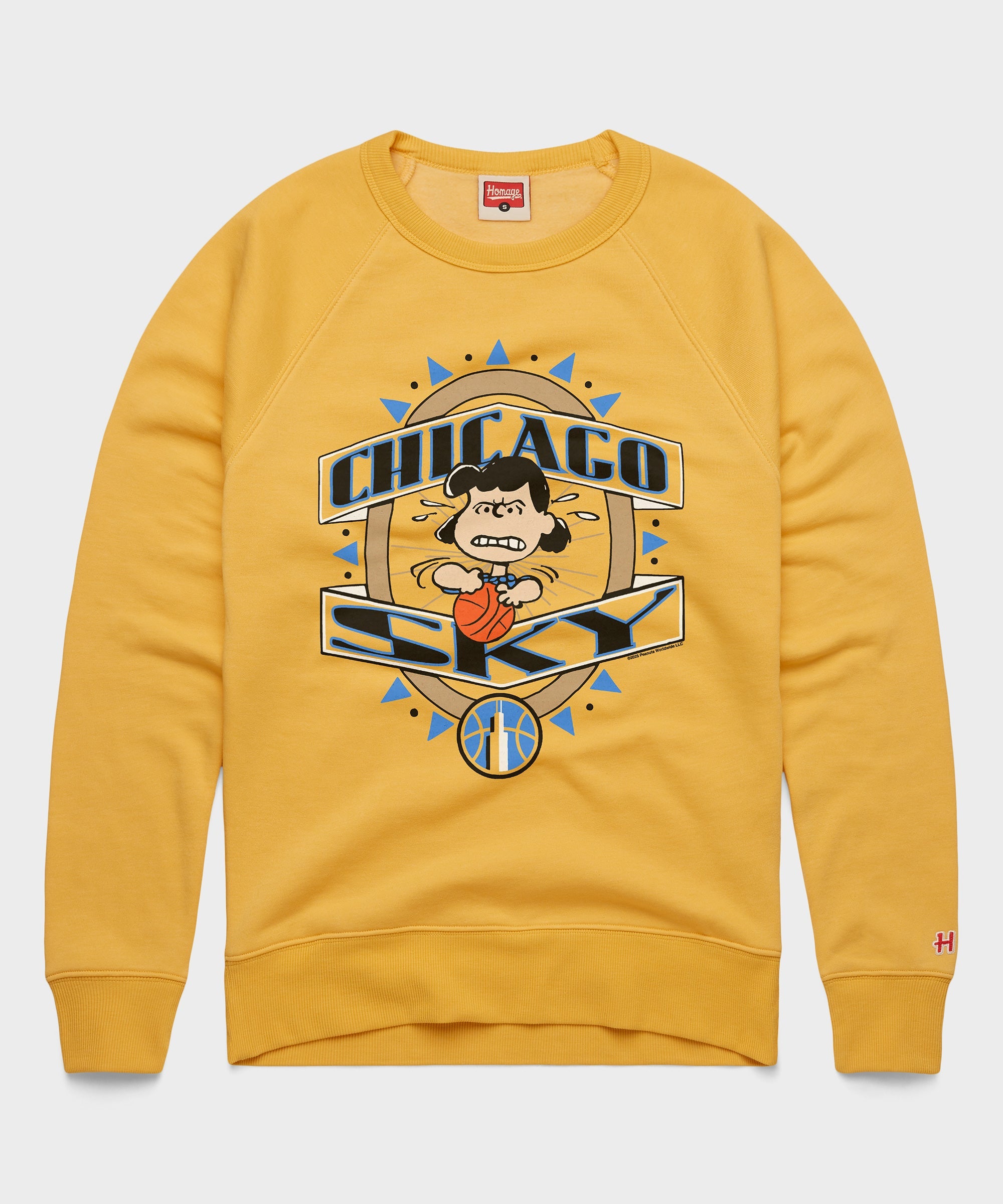 Peanuts Lucy x Chicago Sky Crewneck