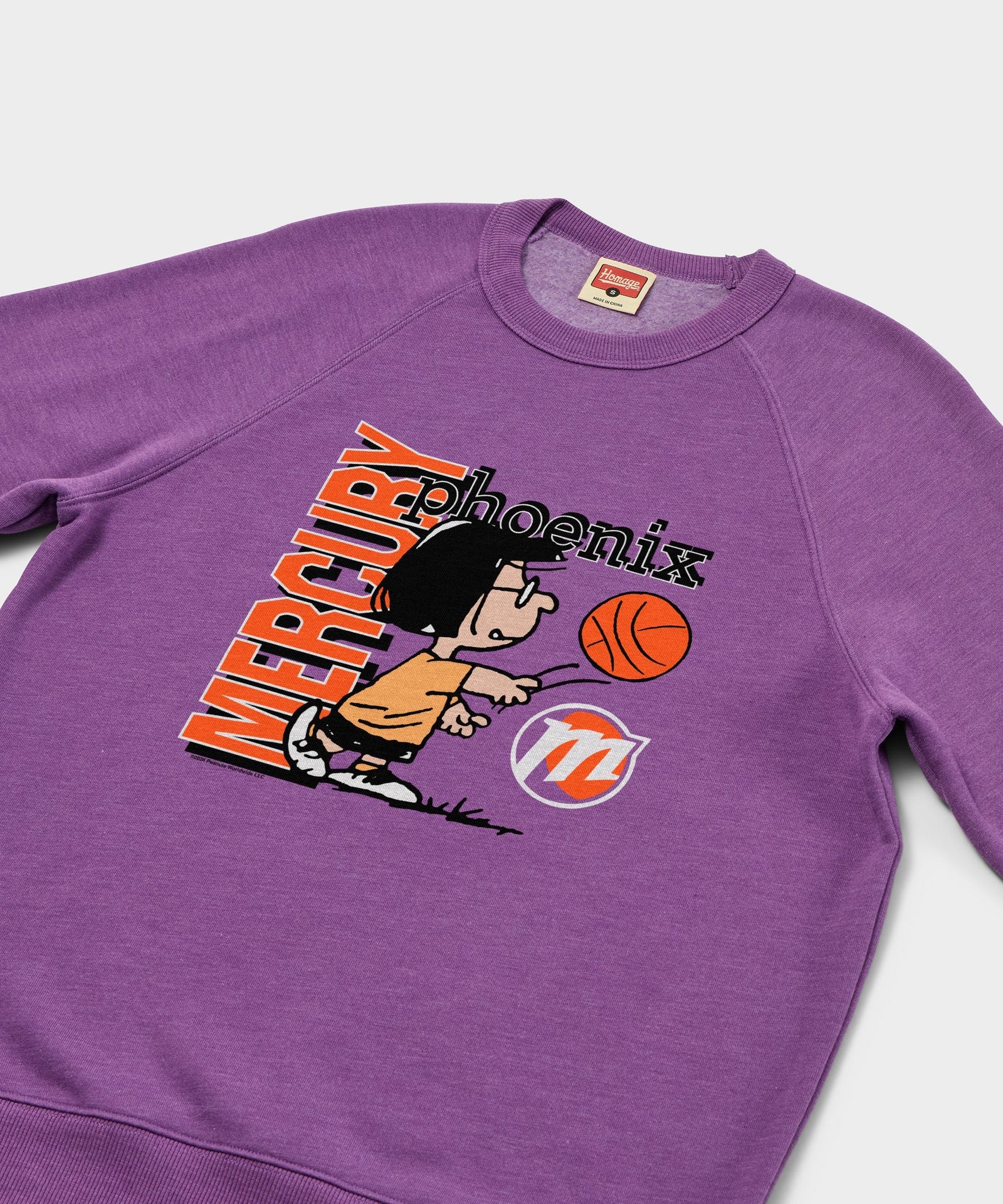 Peanuts Marcie X Phoenix Mercury Crewneck