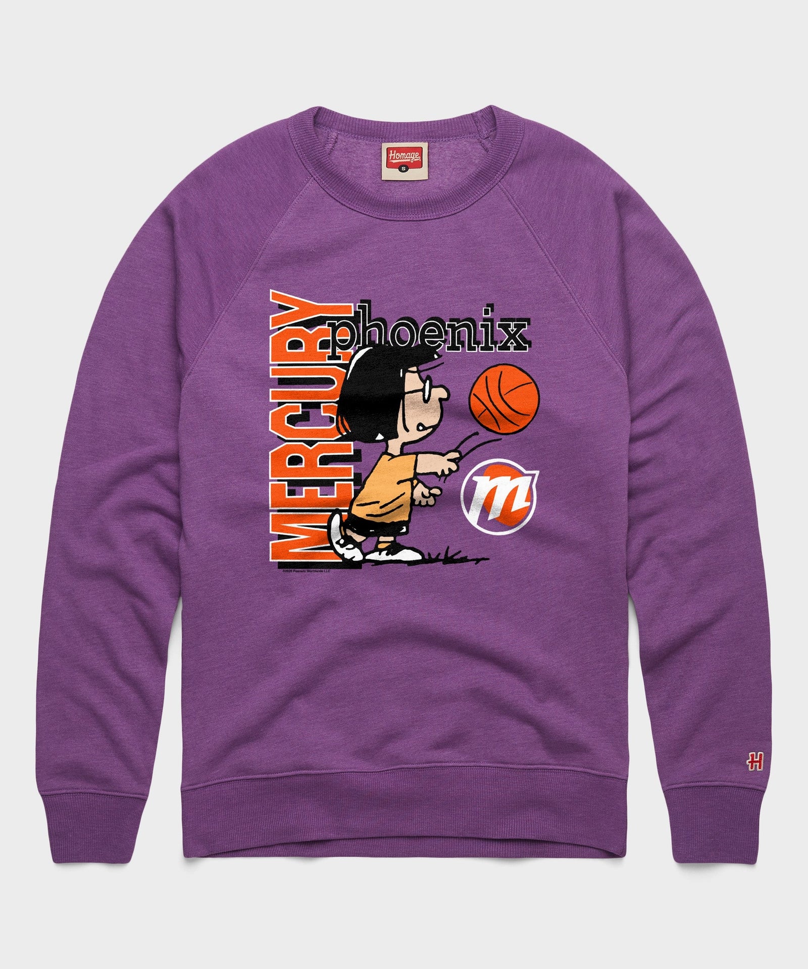 Peanuts Marcie X Phoenix Mercury Crewneck