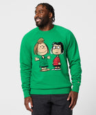 Peanuts Peppermint Patty And Marcie Character Crewneck