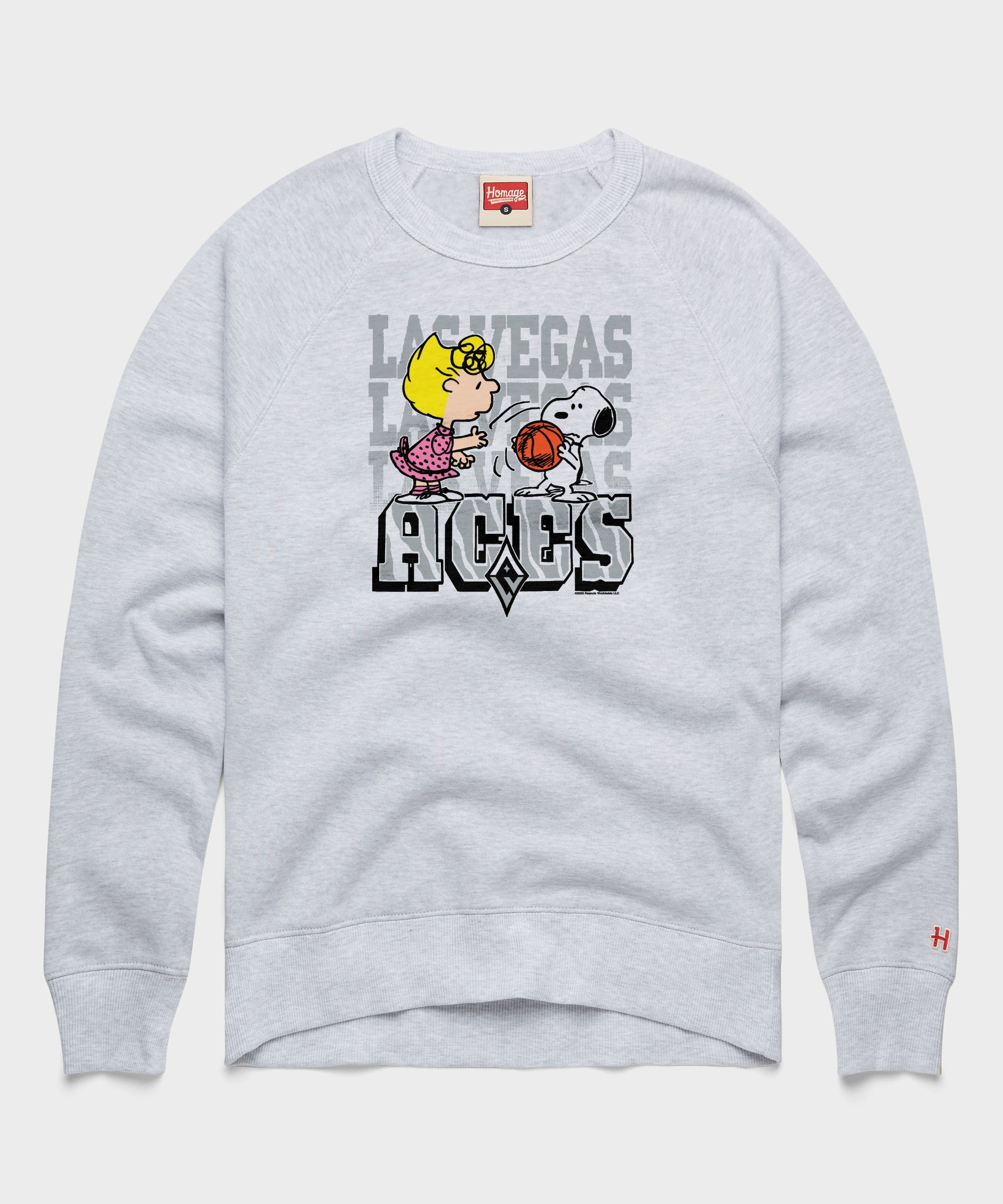 Peanuts Sally X Las Vegas Aces Crewneck