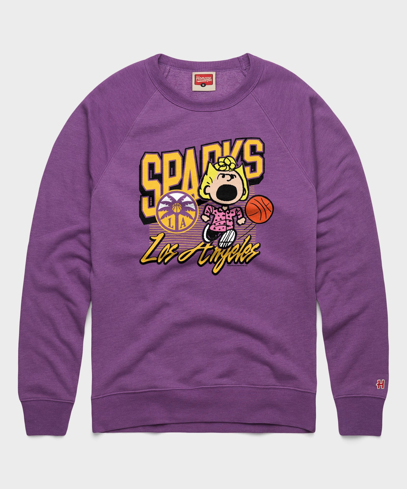 Peanuts Sally X Los Angeles Sparks Crewneck