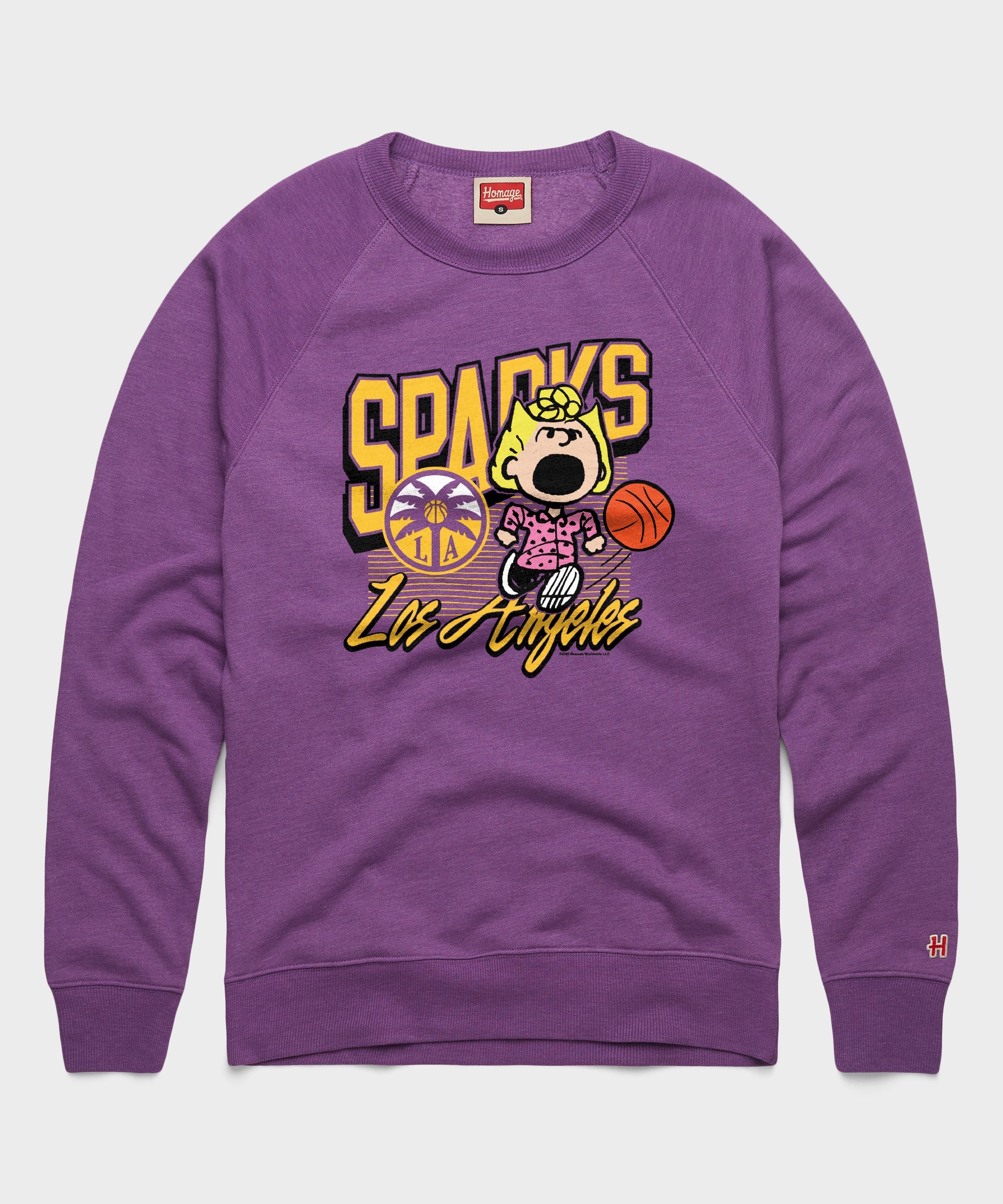 Peanuts Sally X Los Angeles Sparks Crewneck