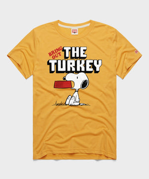Peanuts Snoopy Bring Out The Turkey::Gold