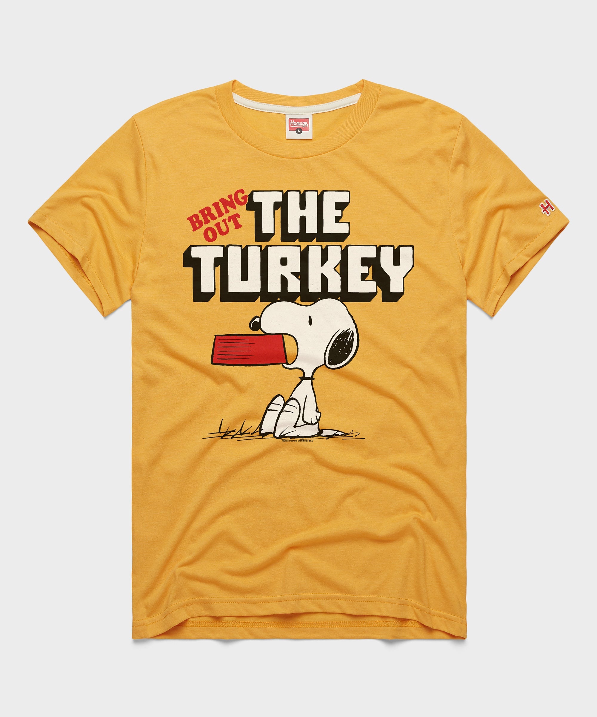 Peanuts Snoopy Bring Out The Turkey Gold