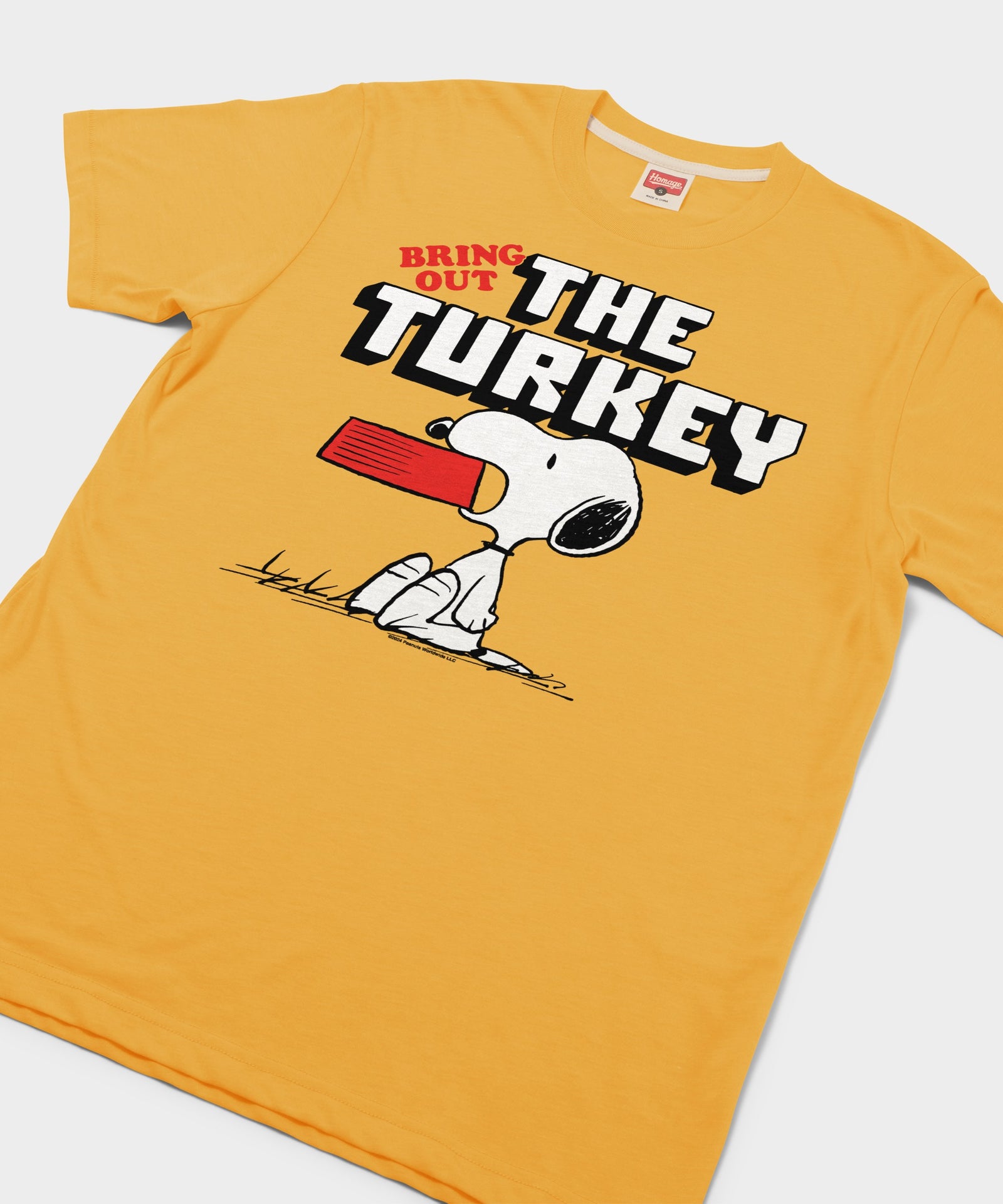 Peanuts Snoopy Bring Out The Turkey