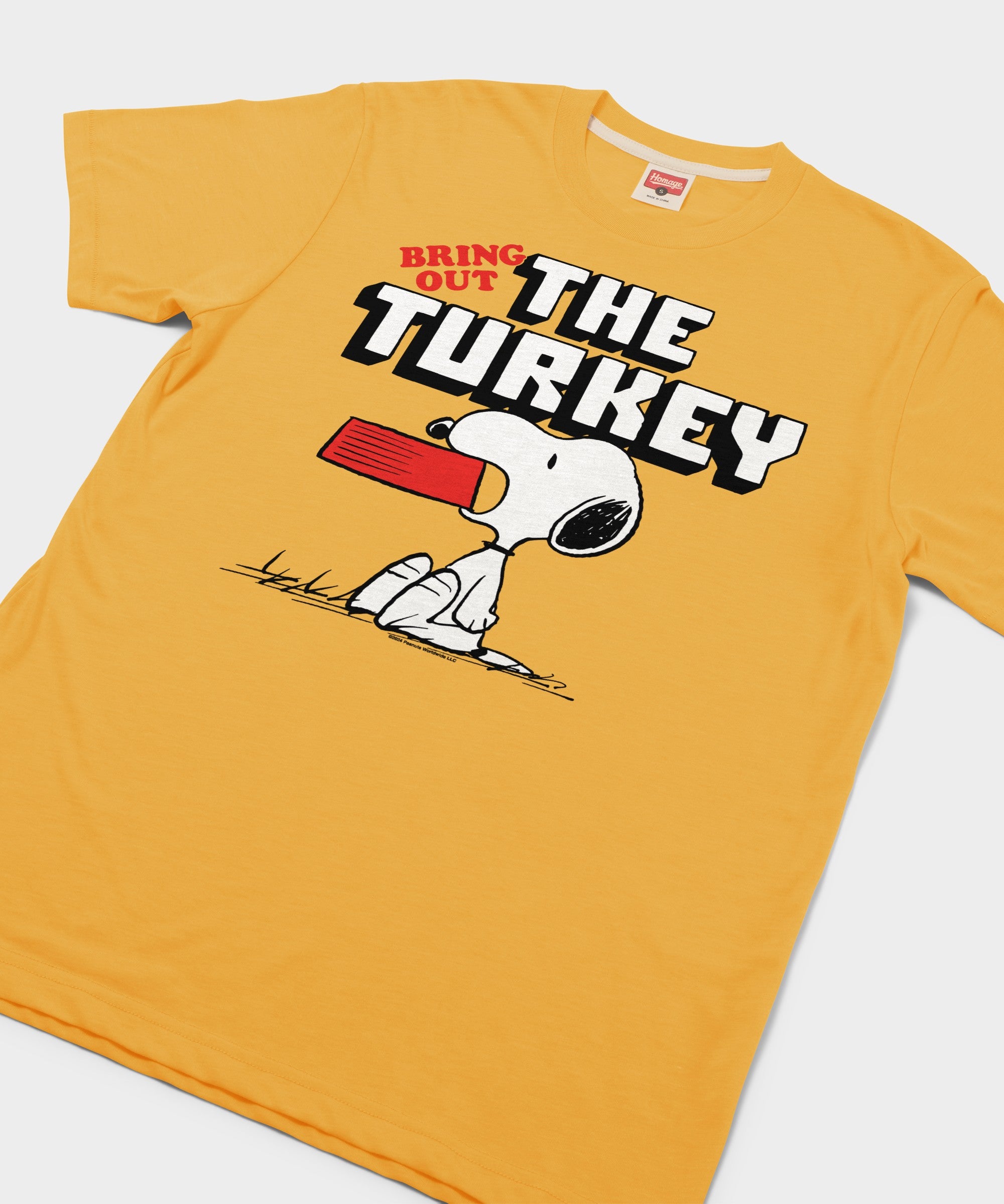 Peanuts Snoopy Bring Out The Turkey