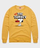 Peanuts Snoopy Bring Out The Turkey Crewneck
