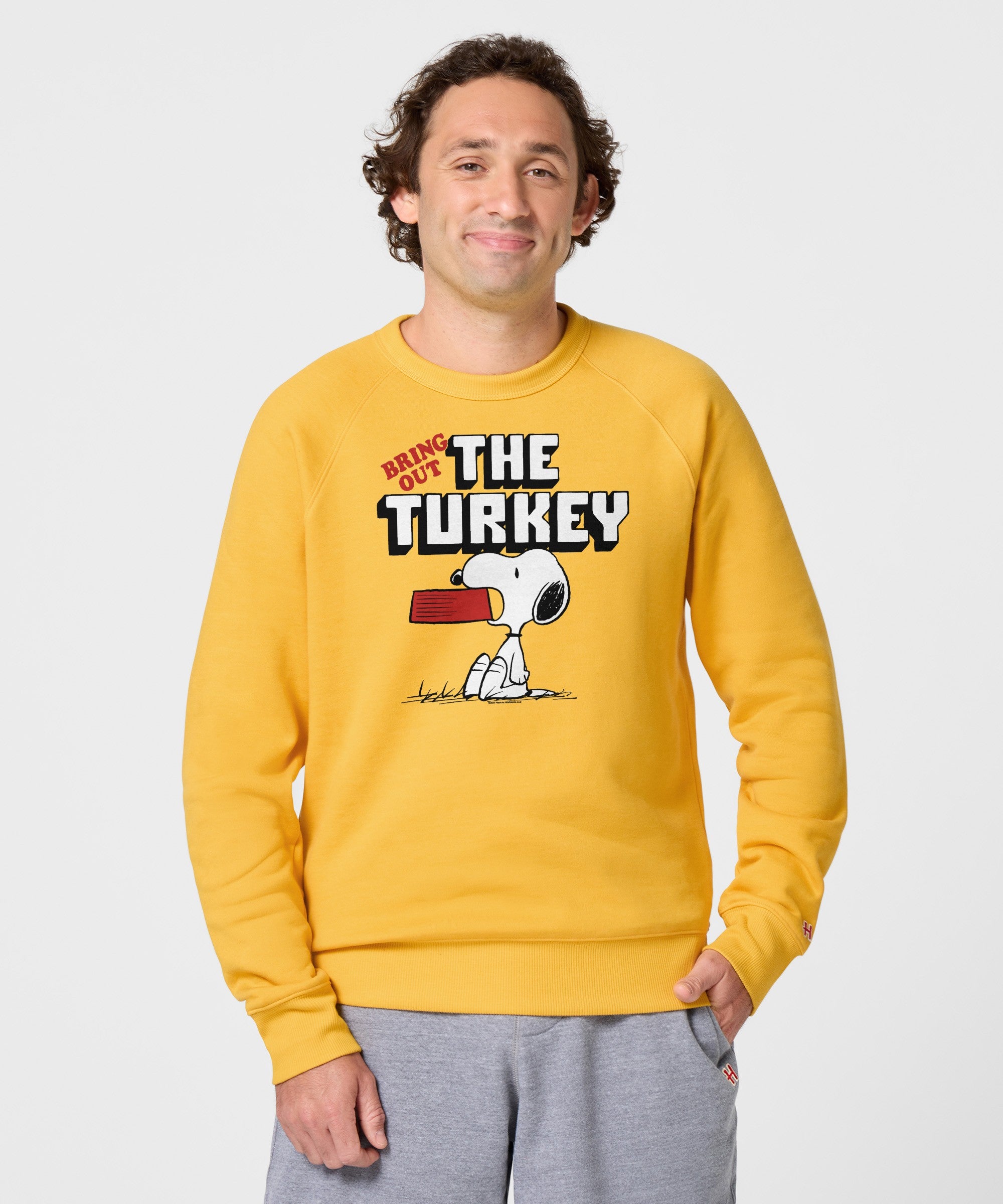 Peanuts Snoopy Bring Out The Turkey Crewneck