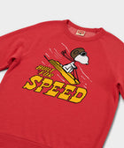Peanuts Snoopy Built For Speed Crewneck
