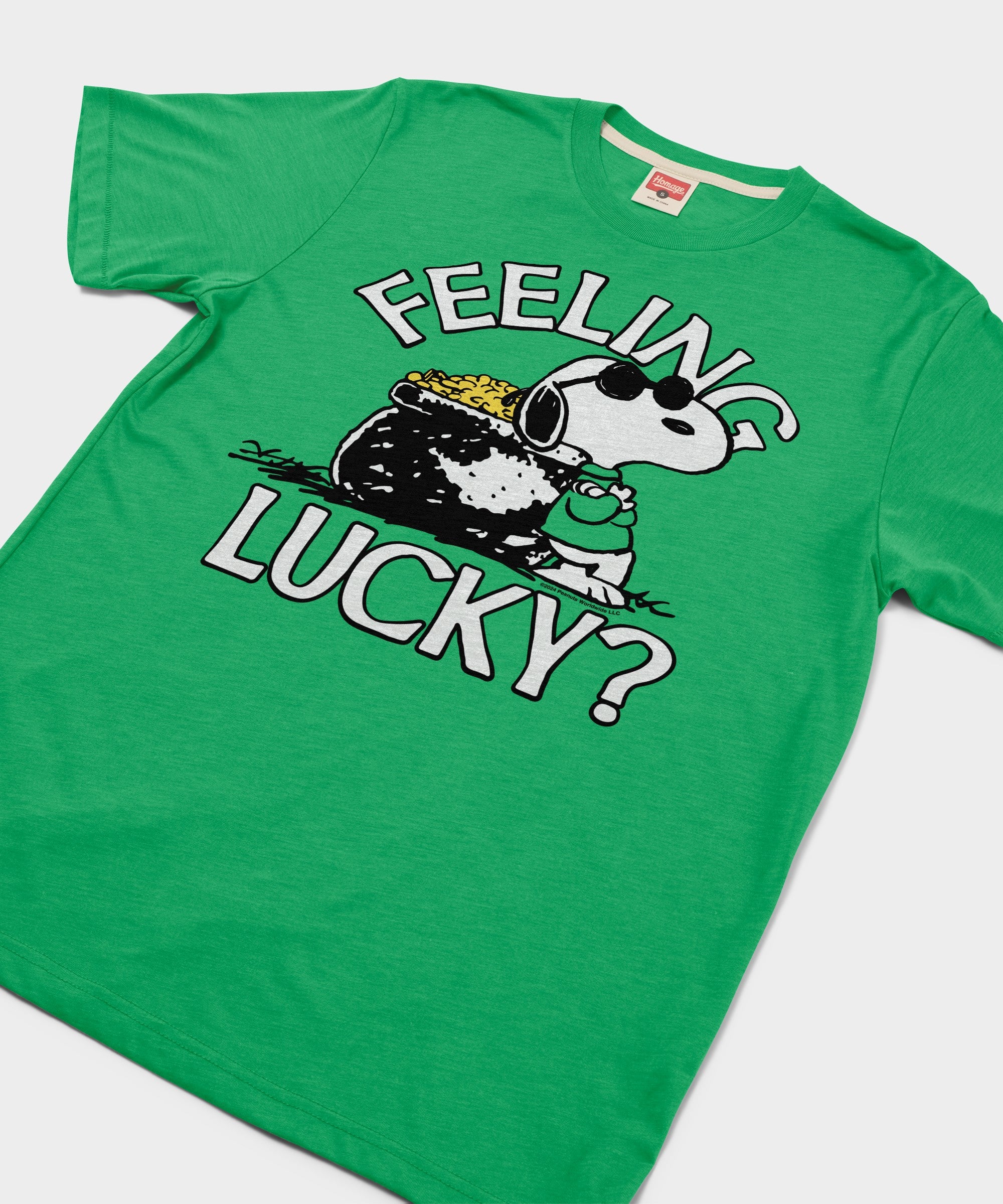 Peanuts Snoopy Feeling Lucky