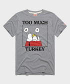 Peanuts Snoopy Too Much Turkey