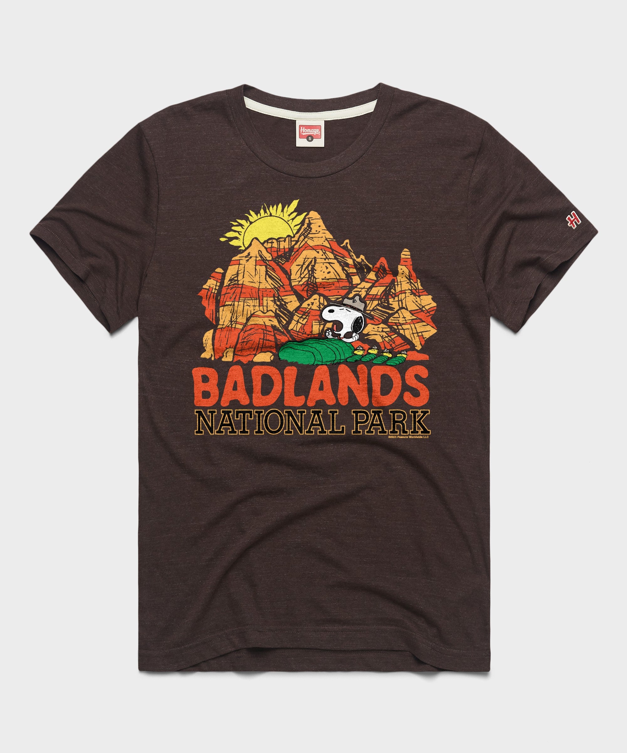 Peanuts Snoopy X Badlands National Park