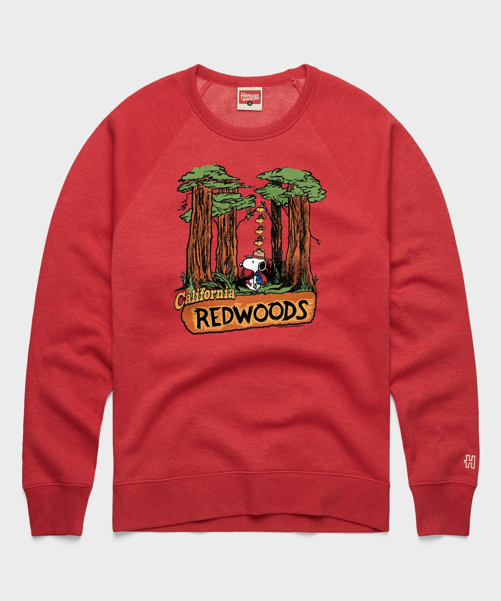 Peanuts Snoopy X California Redwoods Crewneck