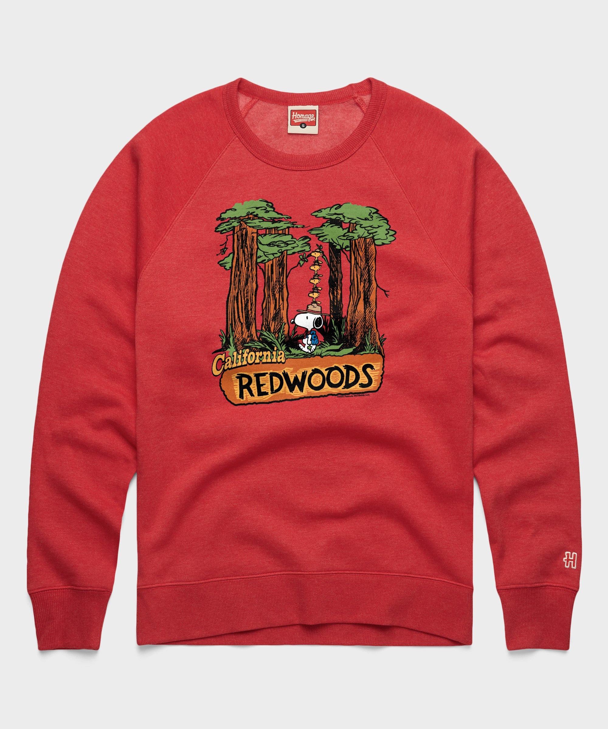 Peanuts Snoopy X California Redwoods Crewneck