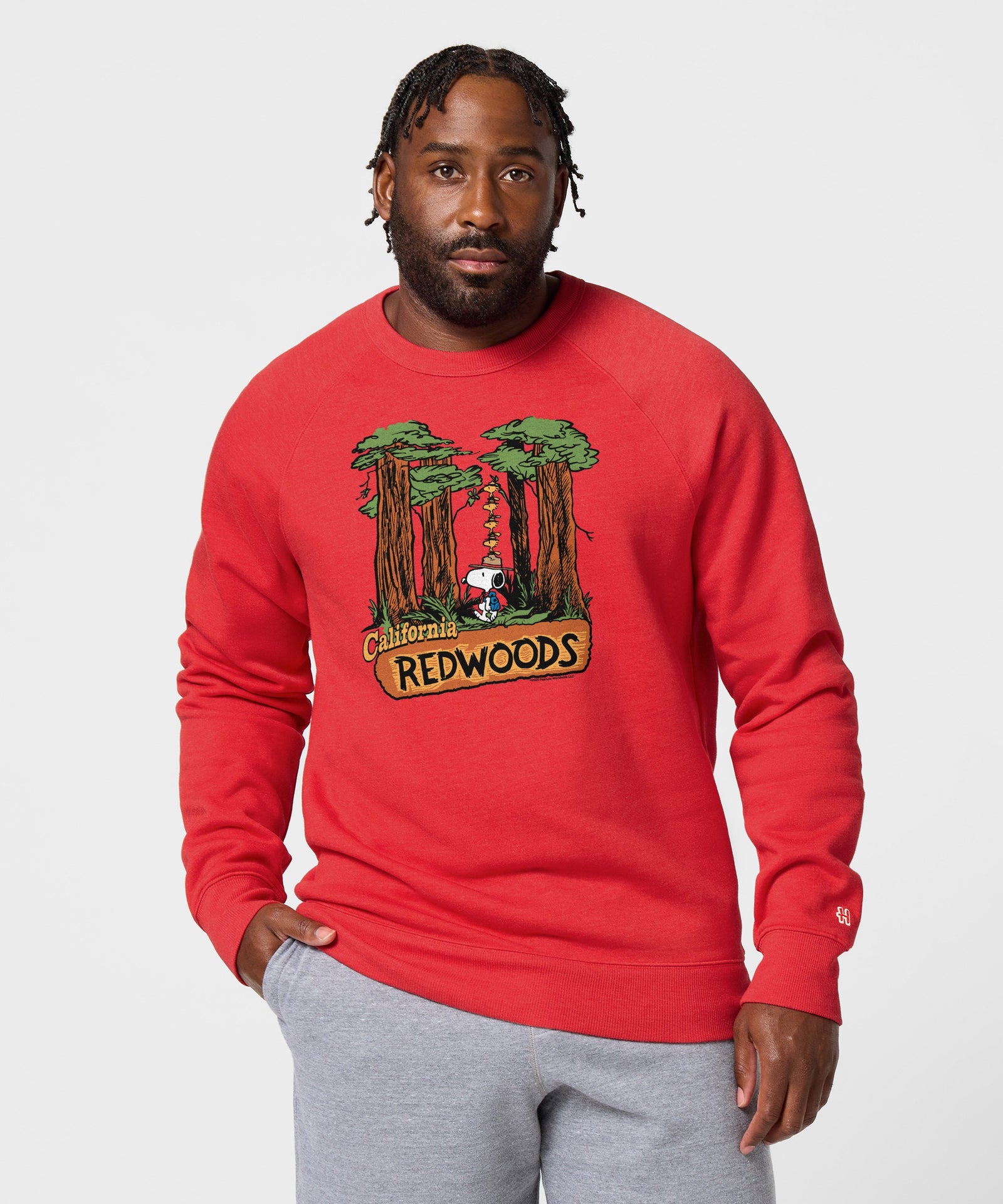Peanuts Snoopy X California Redwoods Crewneck