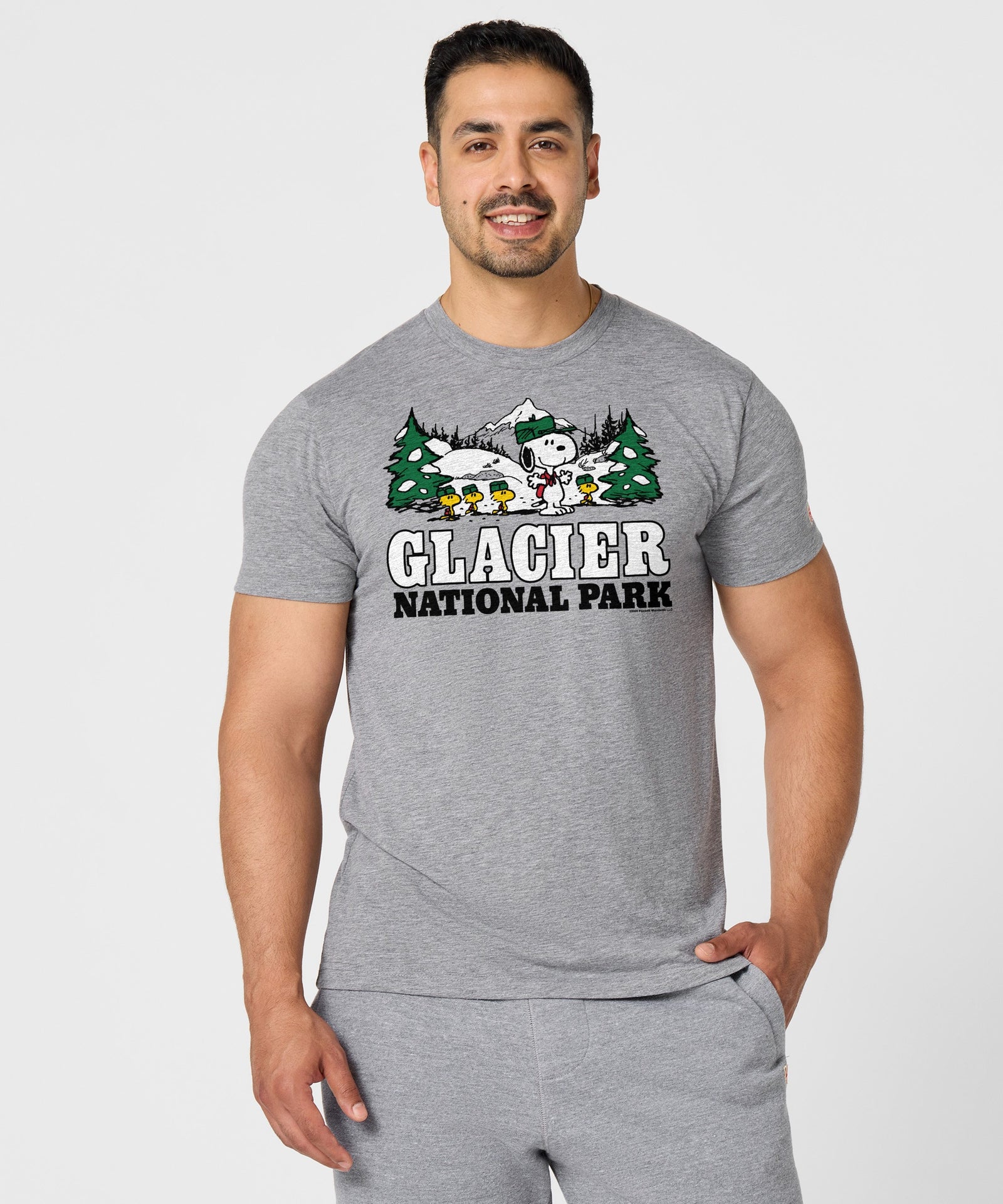 Peanuts Snoopy X Glacier National Park