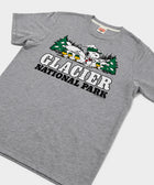 Peanuts Snoopy X Glacier National Park