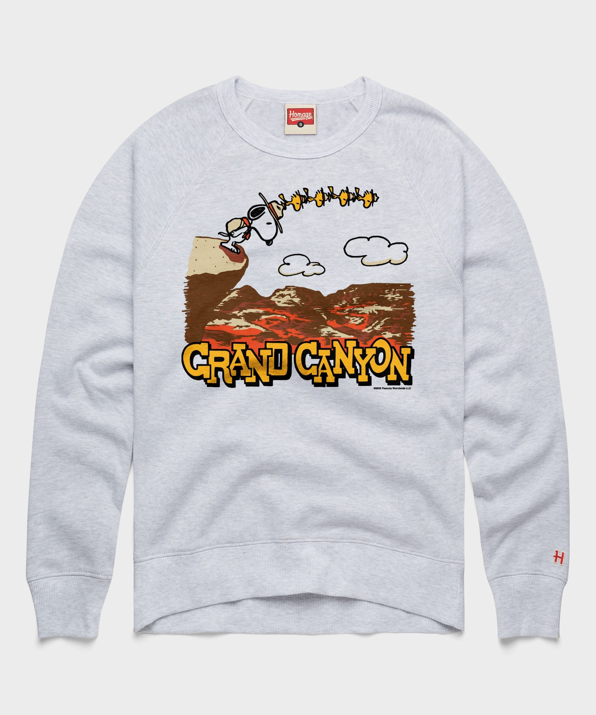 Peanuts Snoopy X Grand Canyon National Park Crewneck