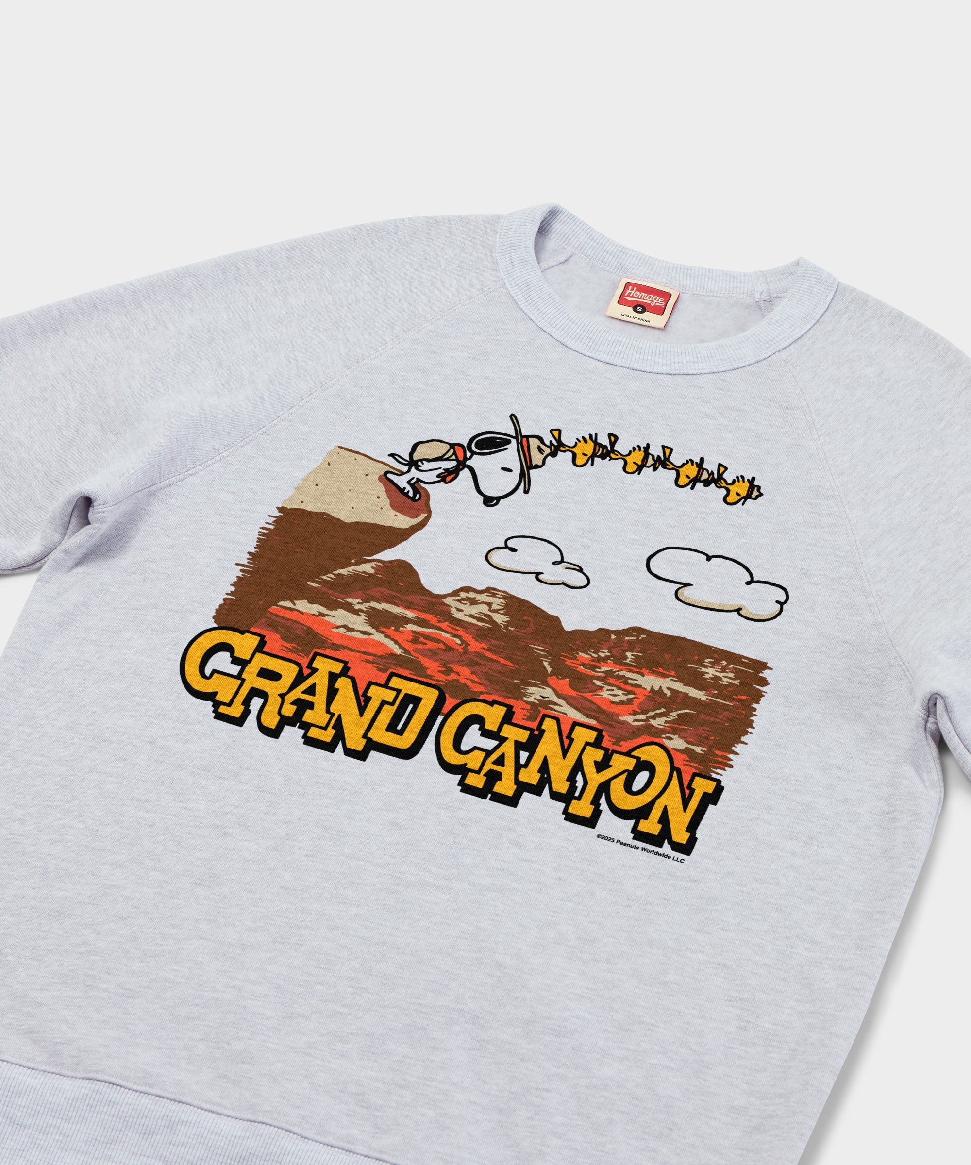 Peanuts Snoopy X Grand Canyon National Park Crewneck