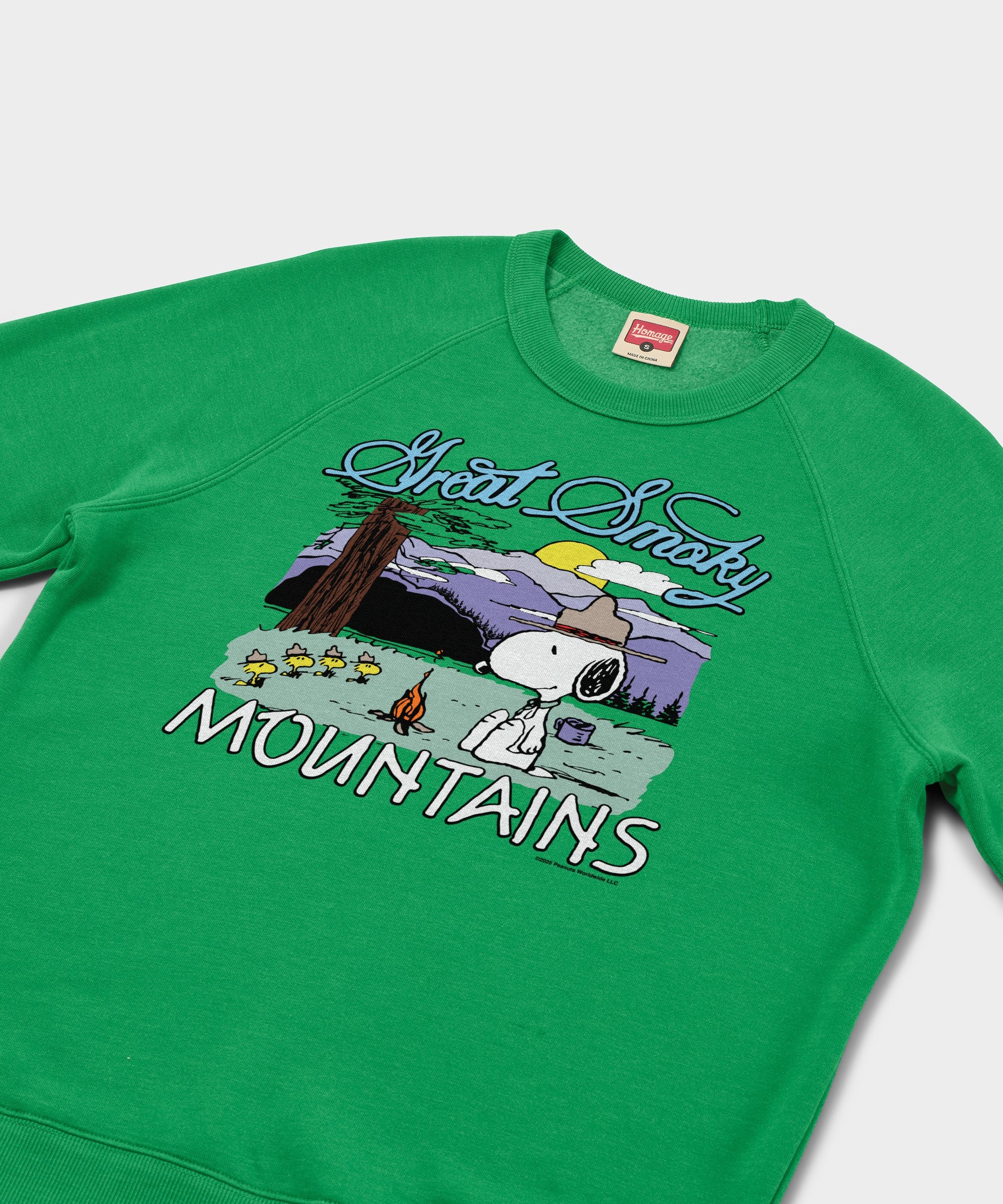 Peanuts Snoopy X Great Smoky Mountains National Park Crewneck
