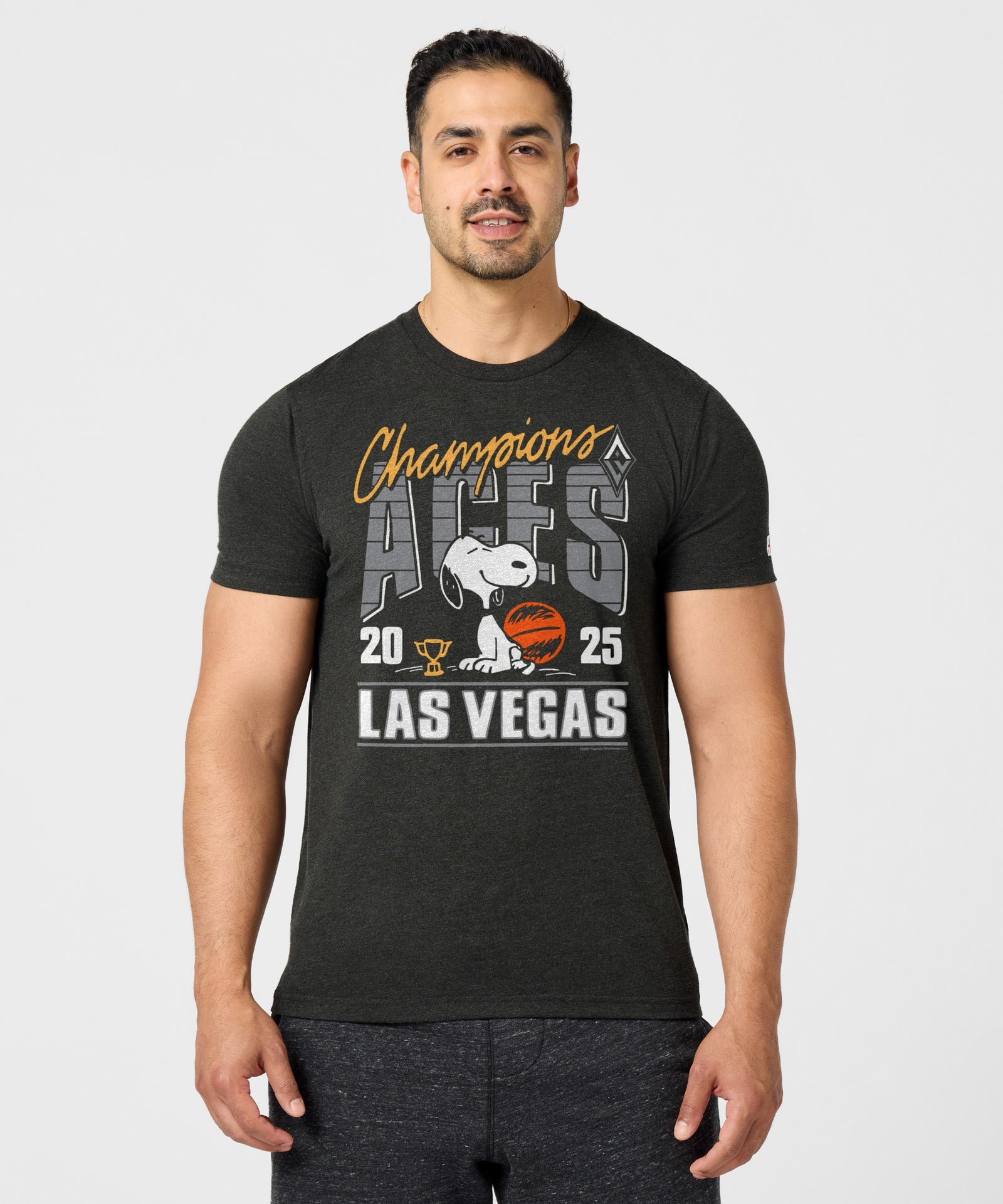 Peanuts Snoopy X Las Vegas Aces 2025 Wnba Champions